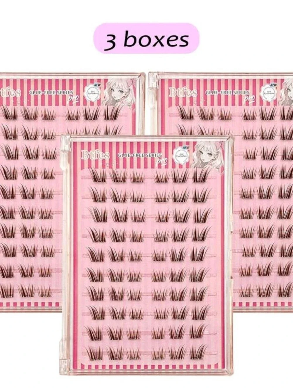Brown Glue Free Series Eye Lashes